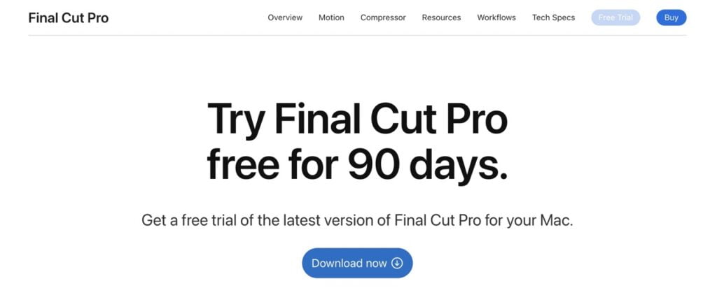 How to download final cut pro free