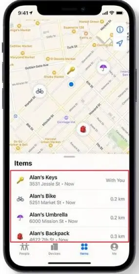 how to find AirTag