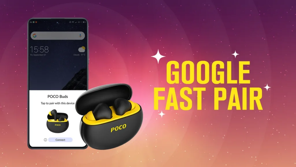 Poco Pods With Google Fast Pair