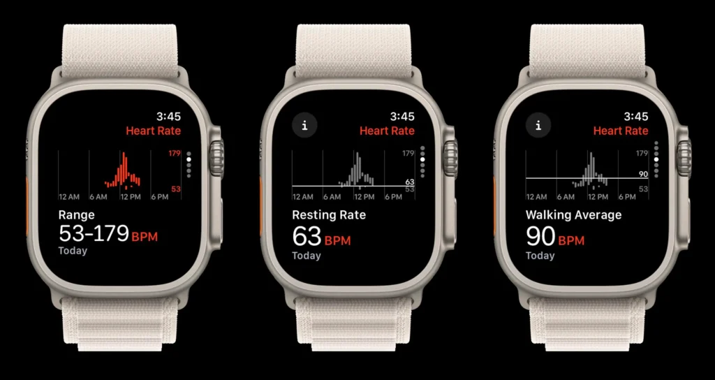 watchOS 10 Heart Rate app